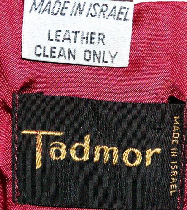 Classic Burgundy Leather Jacket
