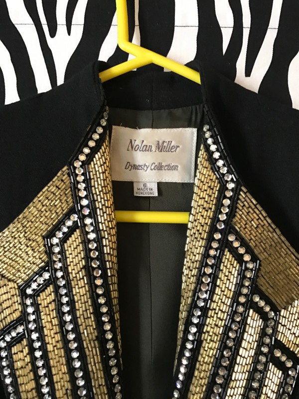 Vintage Blazer by Nolan Miller Dynasty Collection