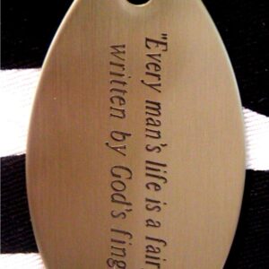 Inspirational Quotation Pendant