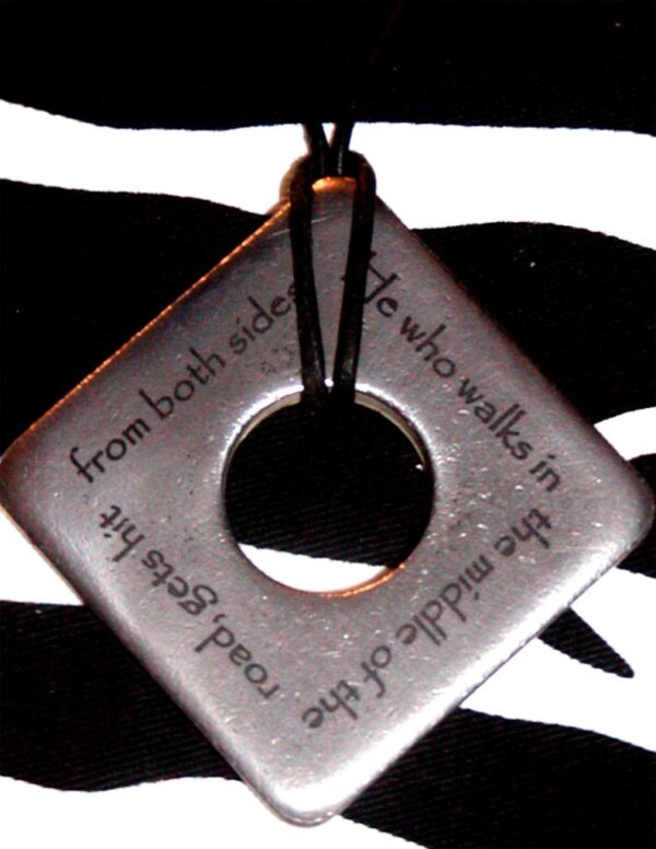 Quotation Pendant For Risk Takers