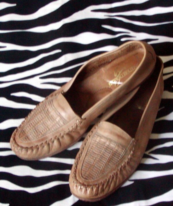 Vintage Gorgio Brutini La Glove Moccasins Loafers Size 12 D