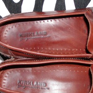 Vintage Brown Kirkland Strap Leather Loafers