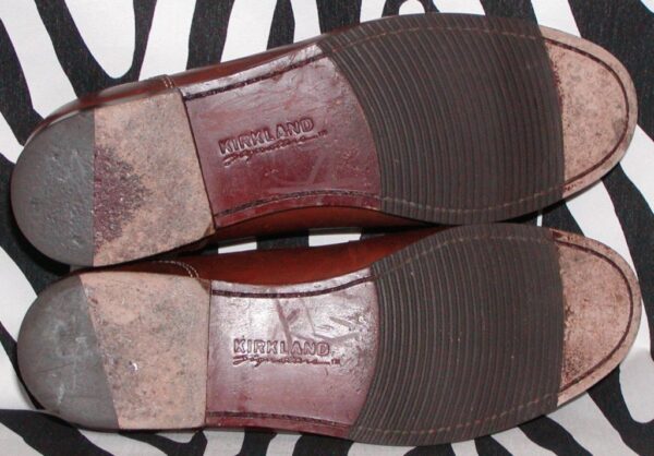 Vintage Brown Kirkland Strap Leather Loafers