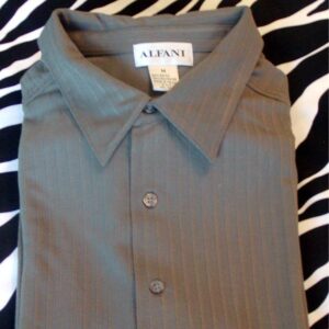 Vintage Alfani Jersey Shirt Short Sleeves