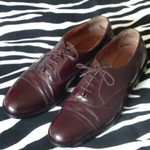 Vintage Burgundy Dress Shoes