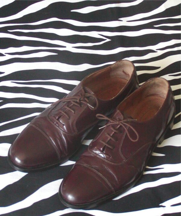 Vintage Burgundy Dress Shoes