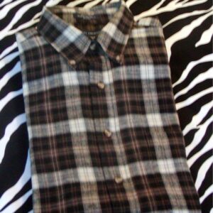 Vintage John Ashford Flannel Button Front Shirt