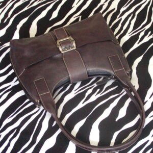 Vintage Jones New York Leather Handbag