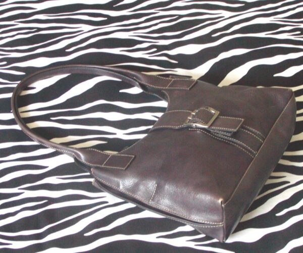 Vintage Jones New York Leather Handbag