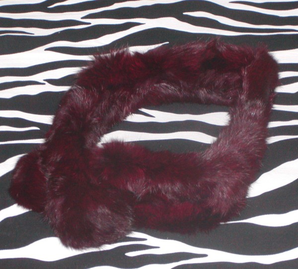 Burgundy Fur Sweet Thing