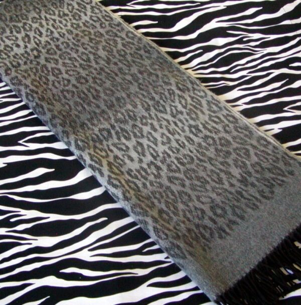 Animal Print Large Shawl