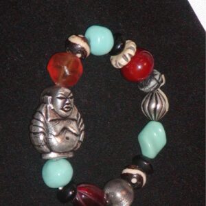 Estate Buddha Bracelet