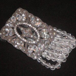 Ornamental Estate Crystal Bracelet