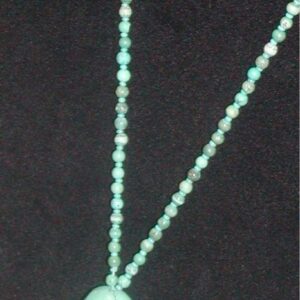 Estate Turquoise Pendant Necklace