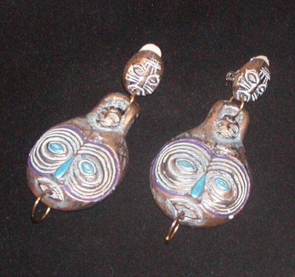 Vintage Ethnic Ear Clips