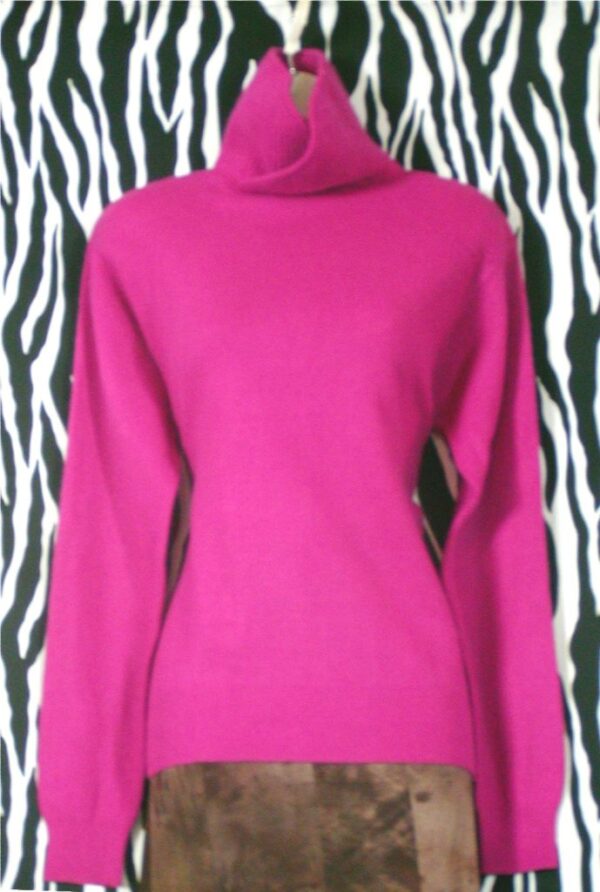 Vintage Hot Pink Angora Sweater