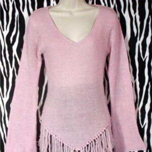 Vintage Rampage Pink Pullover Size M