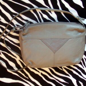 Pale Olive Green Vintage Crossbody Bag