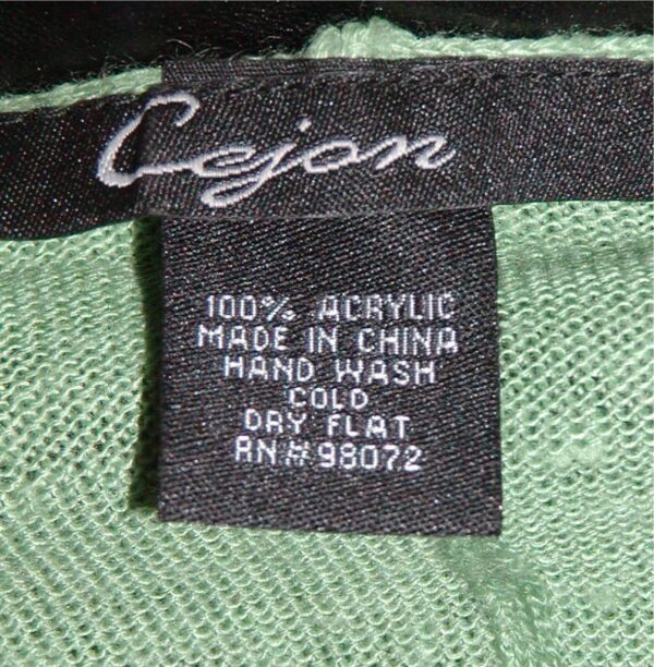 Vintage Celadon Green Cape Coat