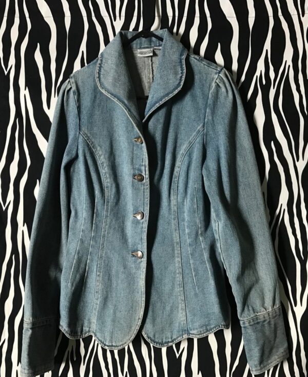 Feminine Vintage Denim Jacket