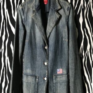 Vintage Denim Blazer Made in Italy