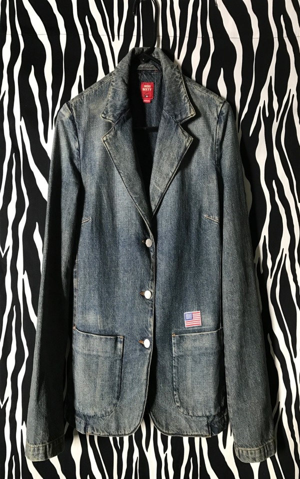 Vintage Denim Blazer Made in Italy