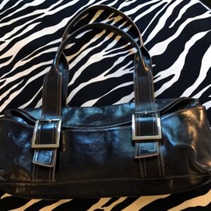 Kenneth Cole Handbag, Black Leather Handbag