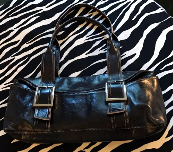 Kenneth Cole Handbag, Black Leather Handbag