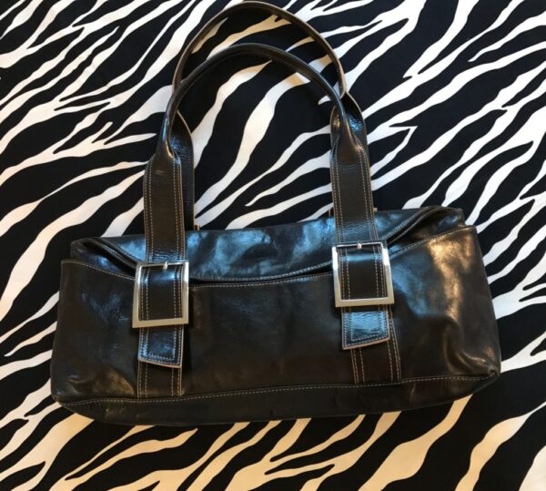 Kenneth Cole Handbag, Black Leather Handbag