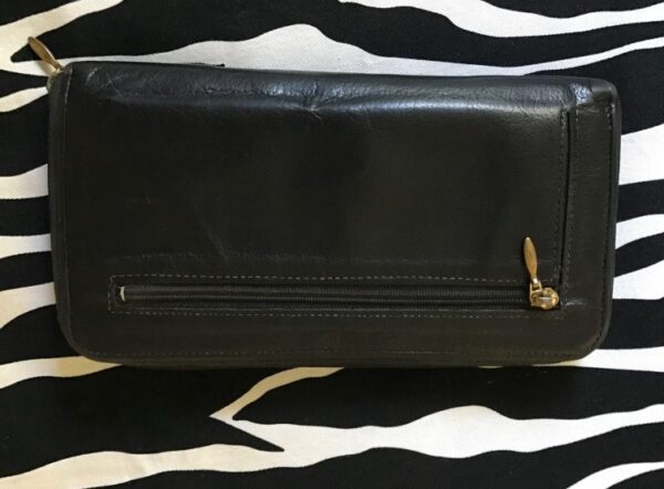 Vintage Black Leather Wallet