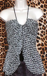 Vintage Silk Halter Top