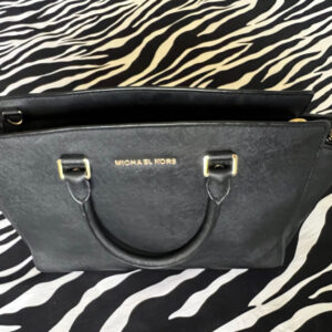 Black Michael Kors Briefcase Purse