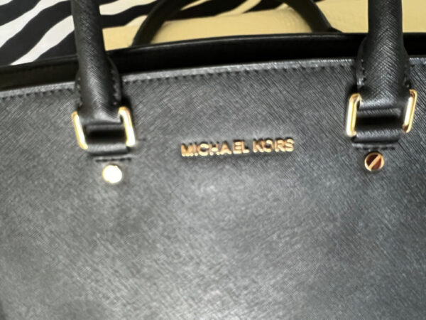 Black Michael Kors Briefcase Purse