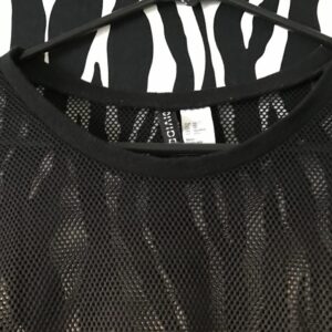 Black Net Top, H&M Black Top