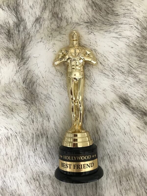 Gag Gift: Best Friend Hollywood Award