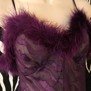 Gilligan & O’Malley Negligee, Sexy Negligee, Purple Peignoir