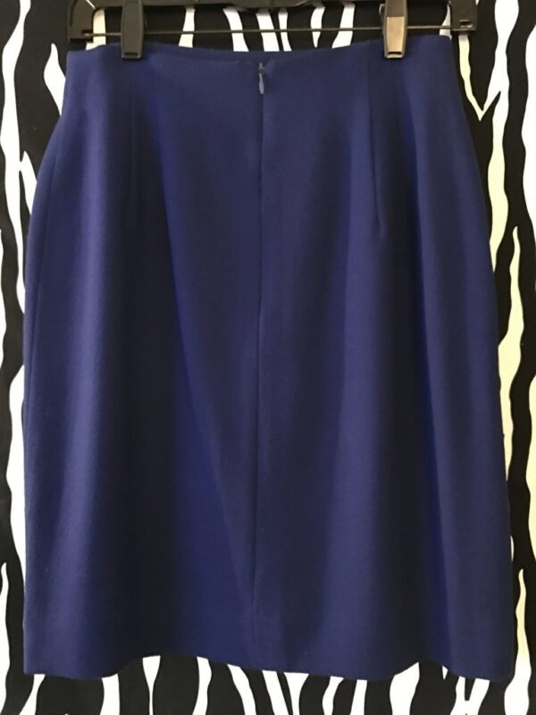 Jones New York Skirt Suit, Blue Skirt Suit, Wool Skirt Suit, Jones New York