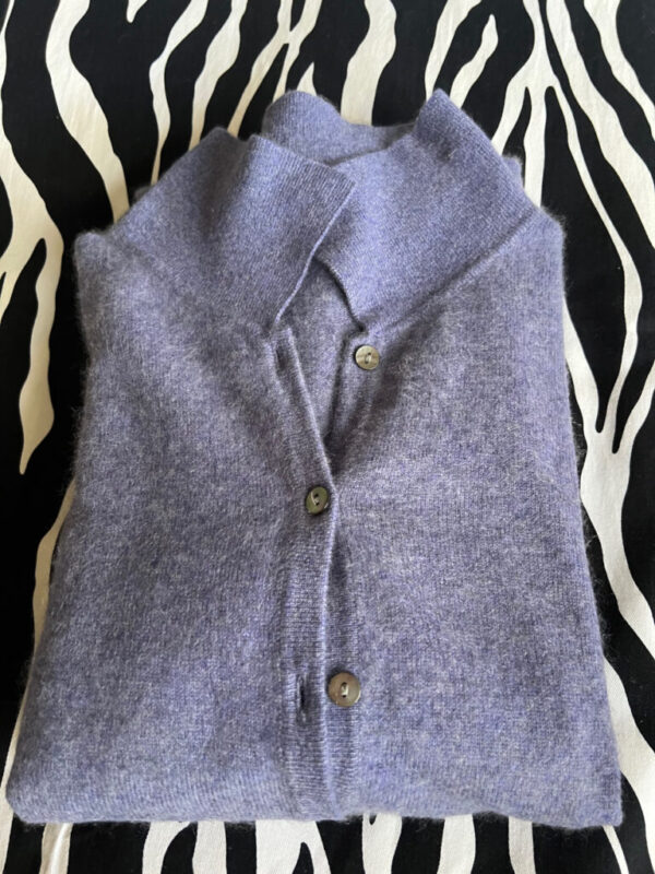 Preloved Heather Cashmere Cardigan