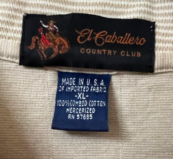 Preowned El Cabalero Country Club Polo Shirt