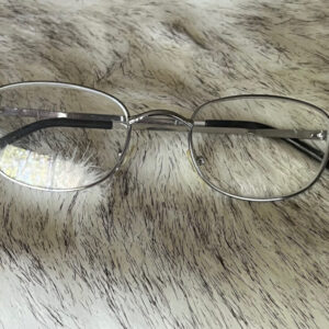 Preowned Silver Wire Reading Glasses +1.00