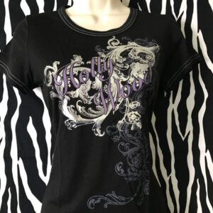 Silver, Purple & Black Hollywood T-Shirt