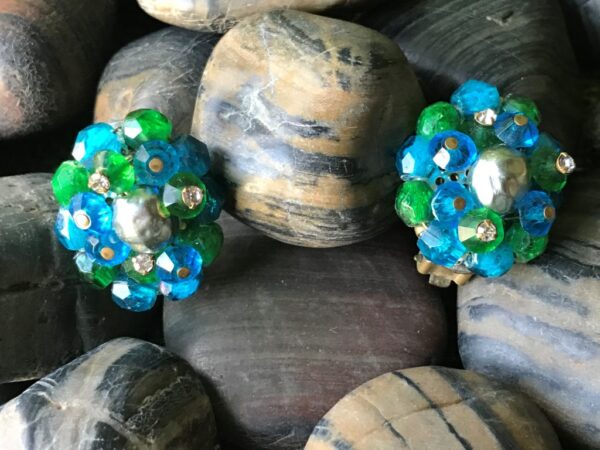 Turquoise Ear Clips