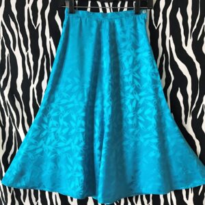 Turquoise Silk Argenti Skirt, Argenti Skirt, Silk Skirt, Turquoise Skirt