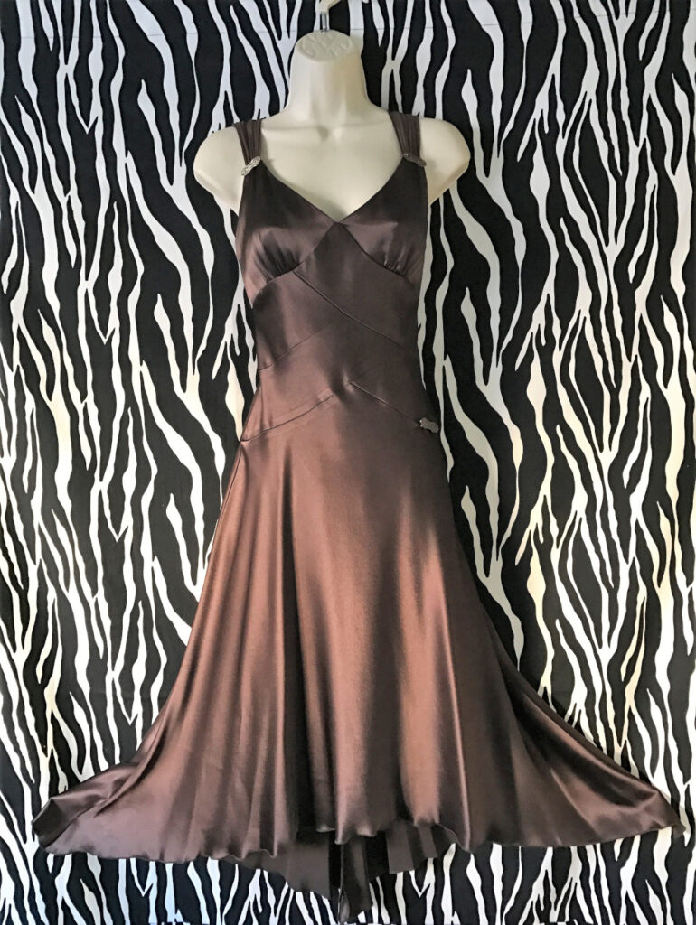 Vintage Jones New York Romantic Evening Dress - Vintage Designer Clothing