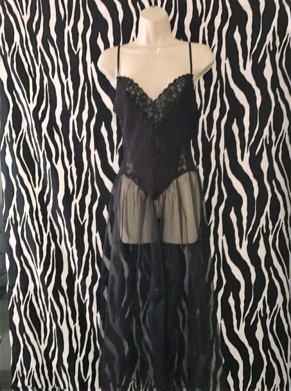 Vintage Sexy Nightie, Black Sexy Nightie, Sexy Nightie, The Pleasure Company